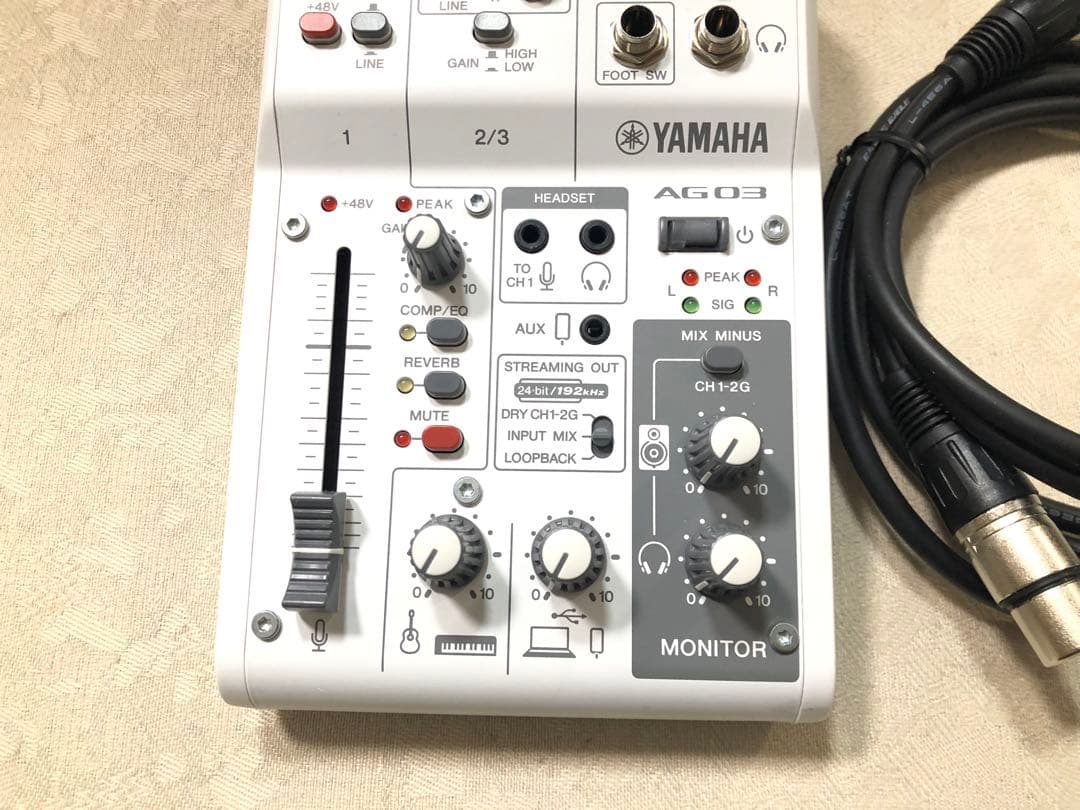 YAMAHA AG03 mk2 ミキサー ヤマハ