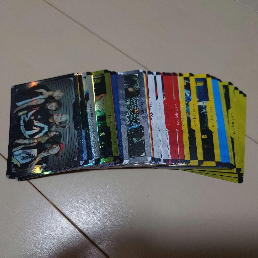 coldrain トレーディングカード コンプリート