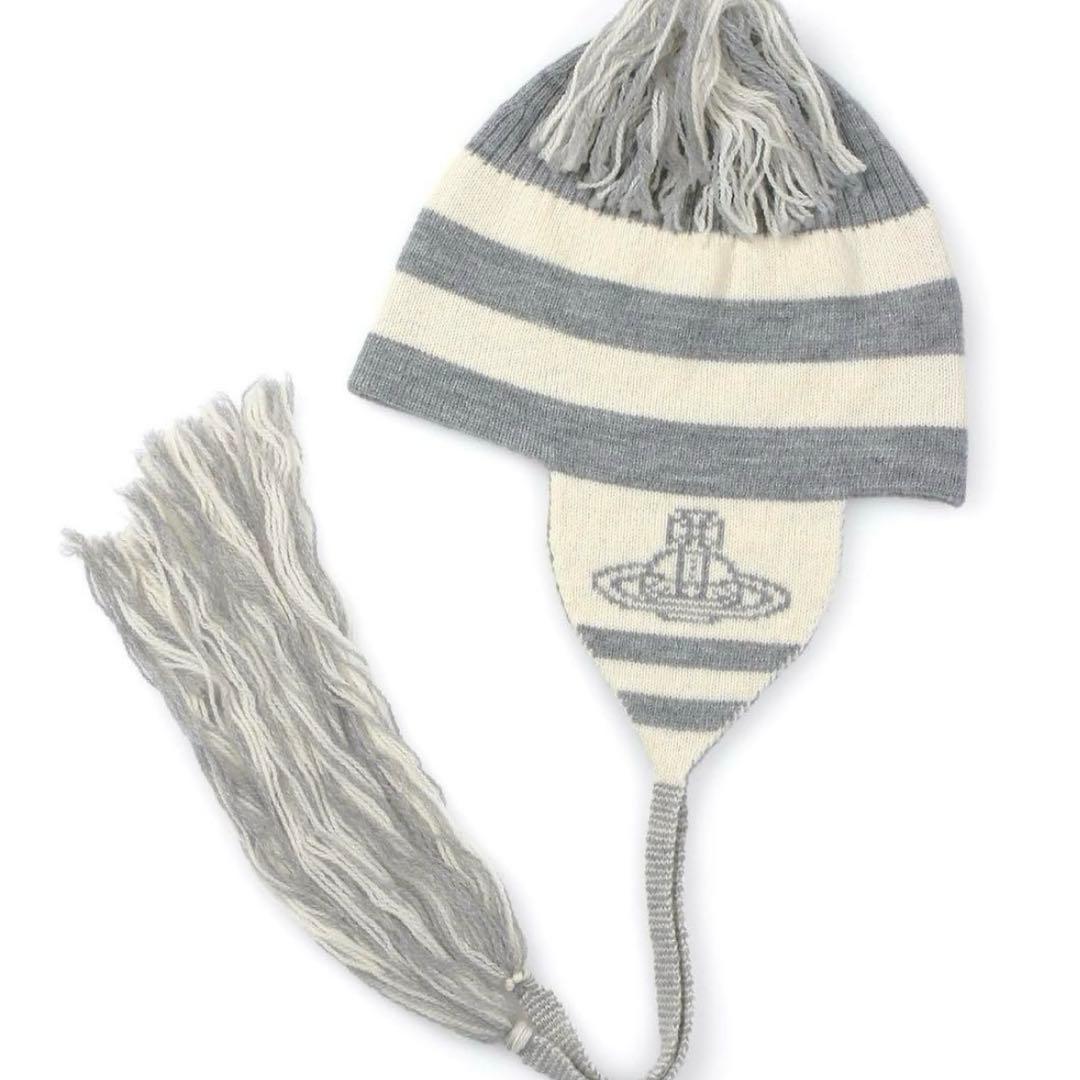 ヴィヴィアンウエストウッド ニット帽 ビーニー