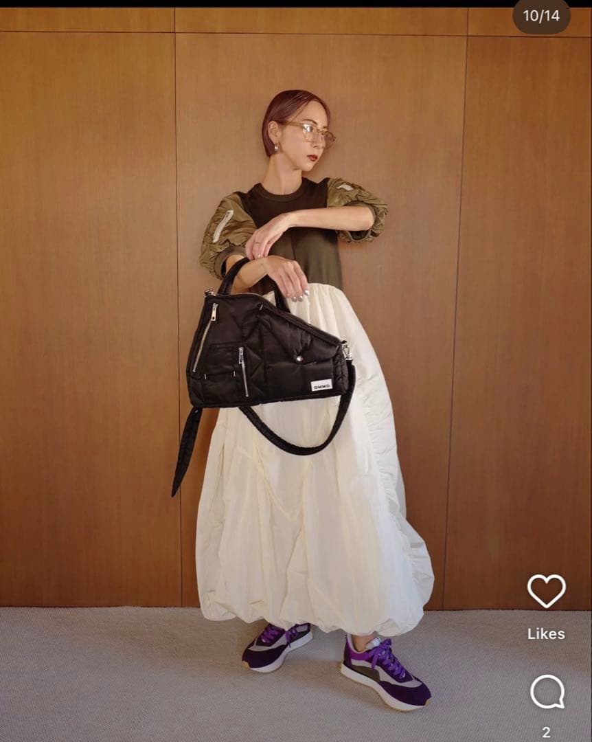 バッグ 2WAY MA-1 DETAIL BAG BLACK 26,400yen