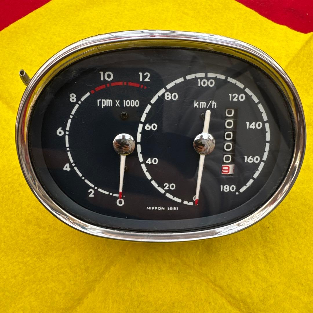 新品未使用当時物レアCB72純正スピードメーター