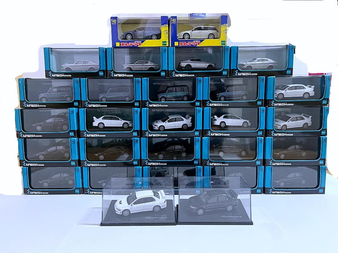 tomo 2320★エムテック　1/43　ミニカー　28台まとめ売り