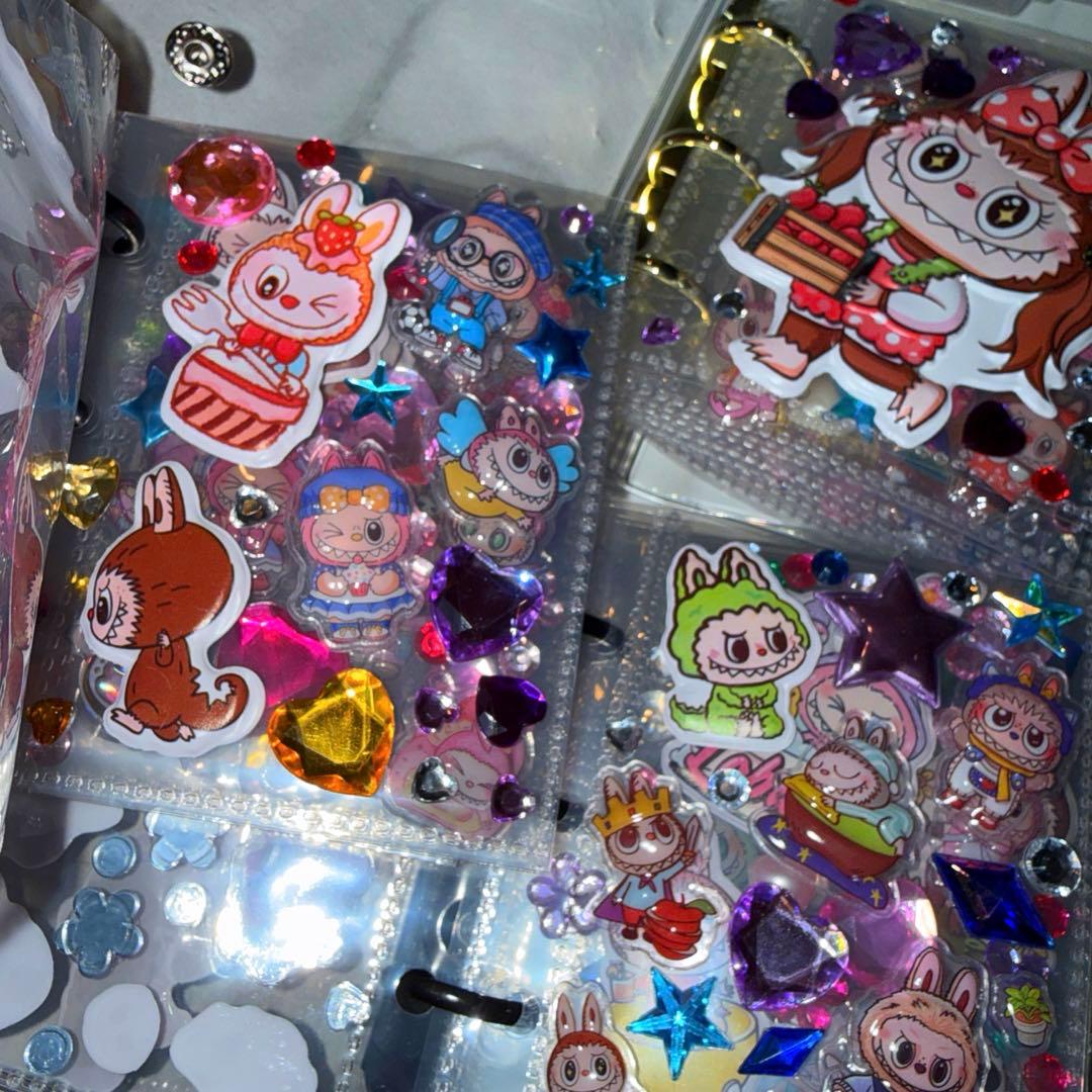 キラキララブブぷっくりシール帳完成品３冊セット