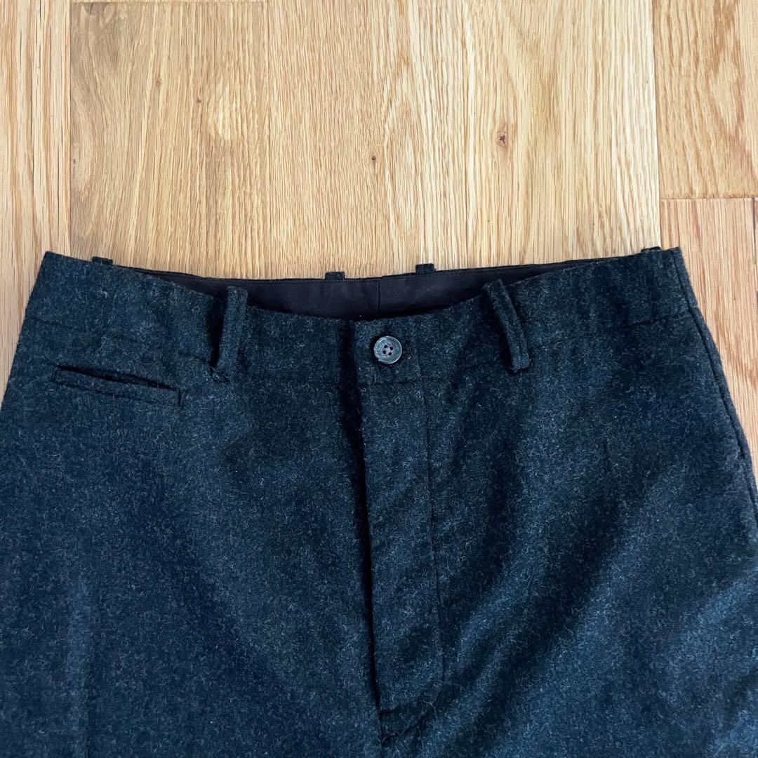 rdv o globe ランデヴーオーグローブ ウール サルエル　パンツ　グレー