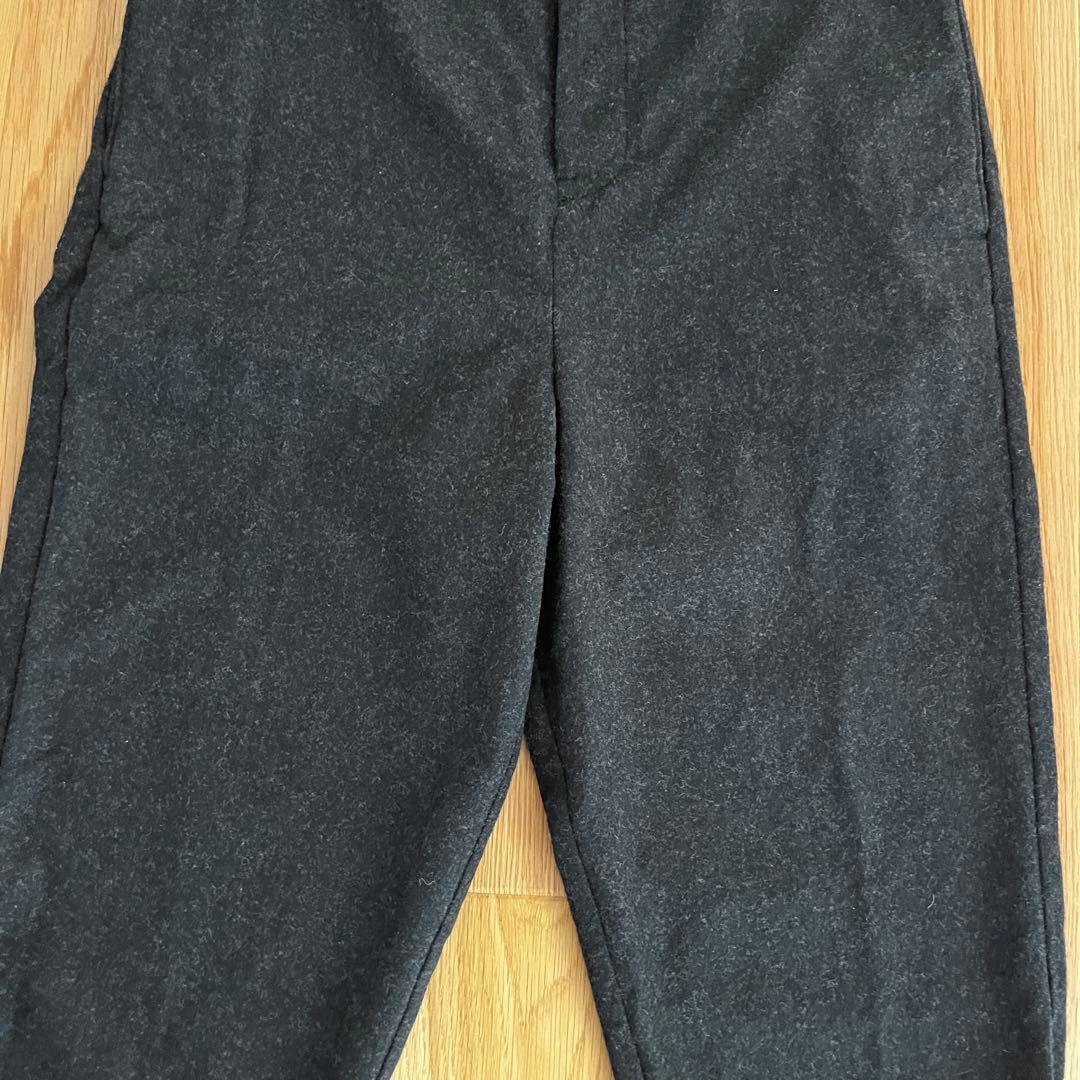 rdv o globe ランデヴーオーグローブ ウール サルエル　パンツ　グレー