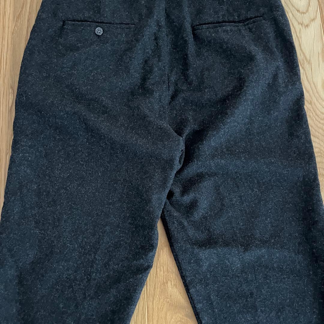 rdv o globe ランデヴーオーグローブ ウール サルエル　パンツ　グレー