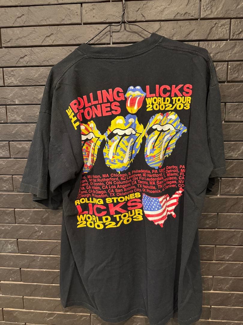 The Rolling Stones Licks World Tour Tシャツ