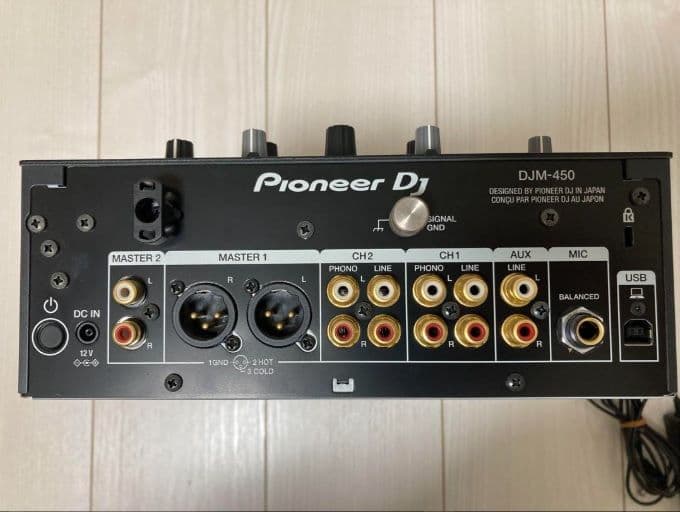 DJM-450 Pioneer DJ 2ch DJミキサー