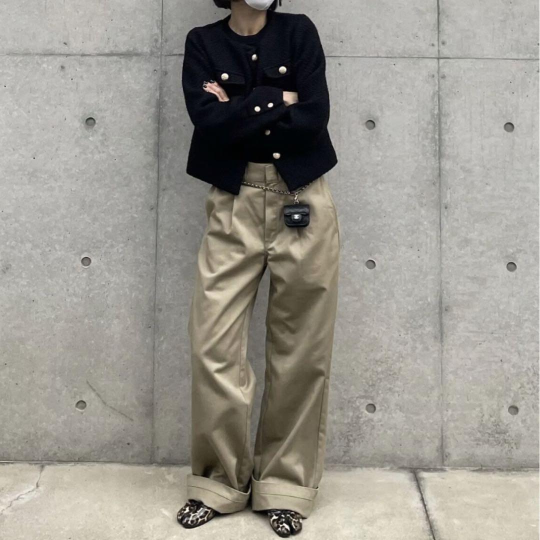 ok.soon Dickiesコラボチノパンツ