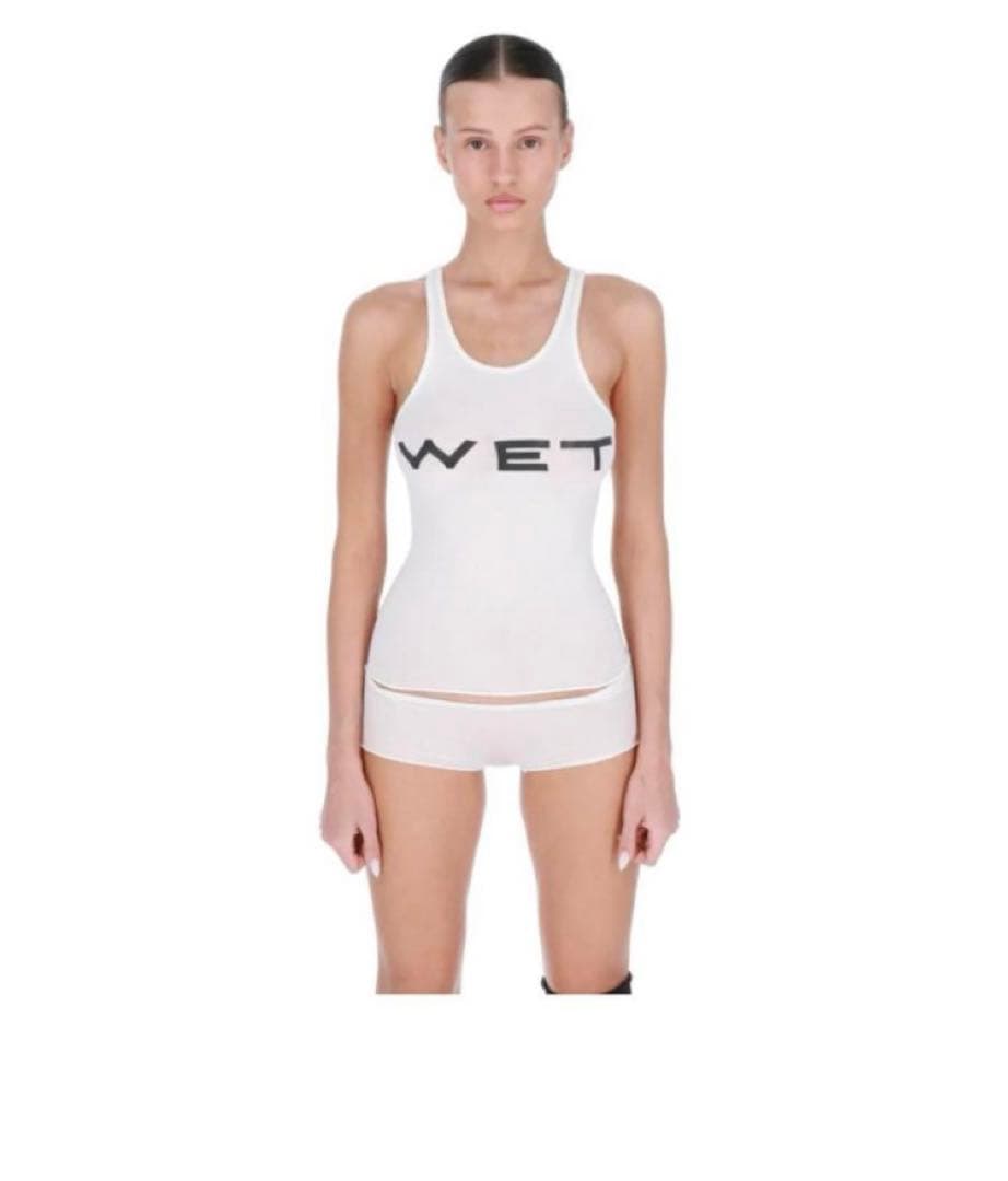 トップス YZY Mowalola WET TANK sample size3/ yzy