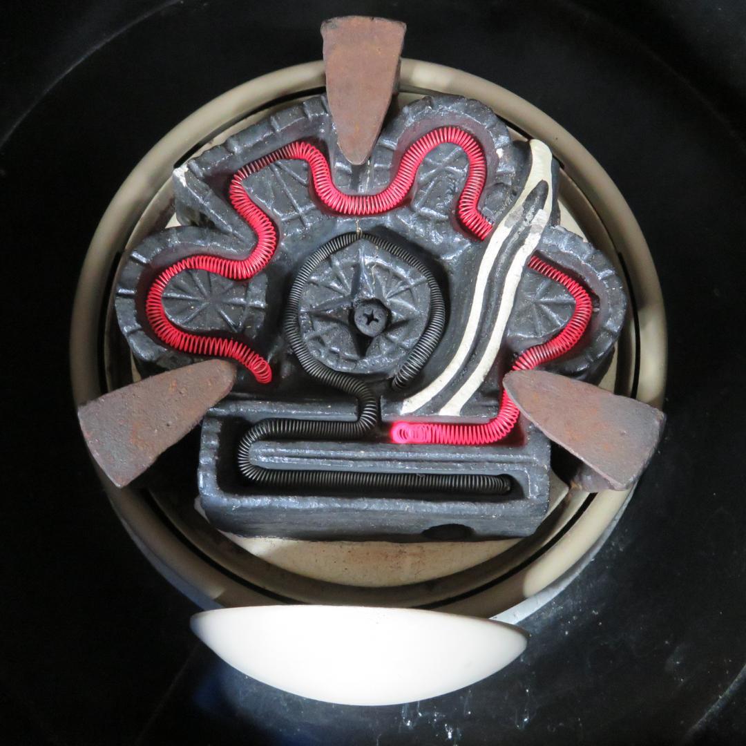 真風炉 銘 木箱 電熱器付 野々田商店 茶道具 セット