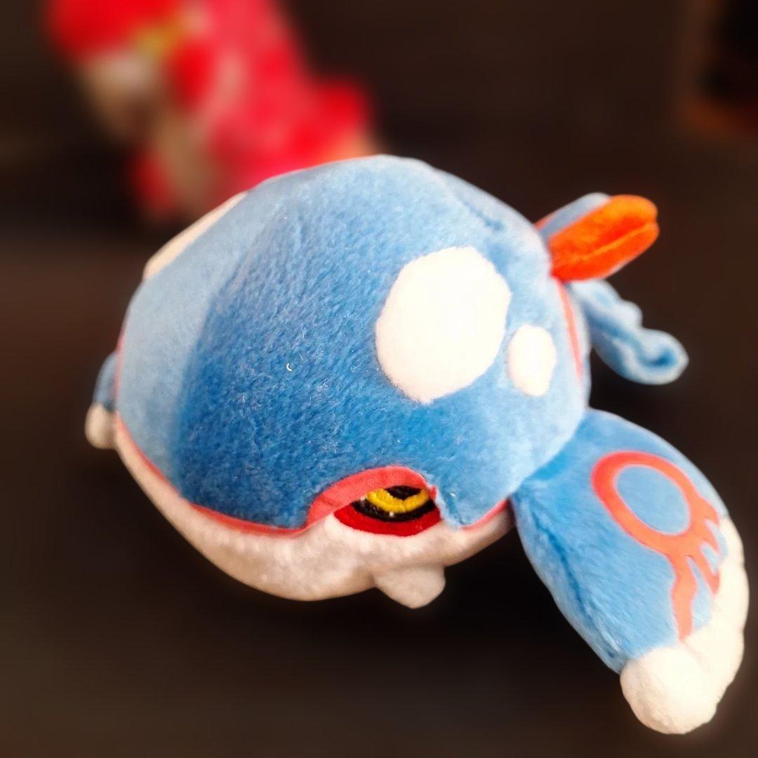 タグ付き　ポケモンセンター　カイオーガ　グラードン　ポケドール　ぬいぐるみ