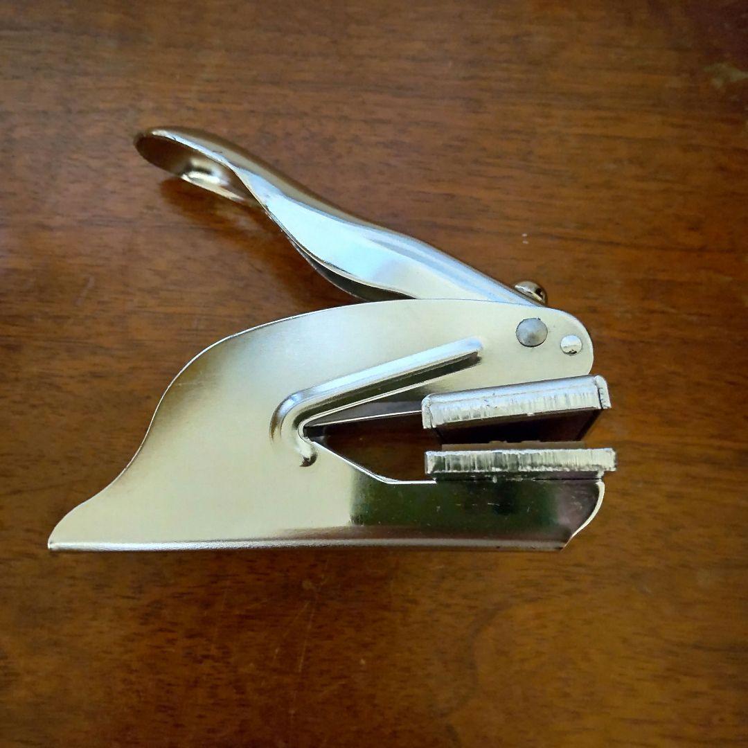 アメリカ ヴィンテージ エンボッサー スタンプ 02078-5