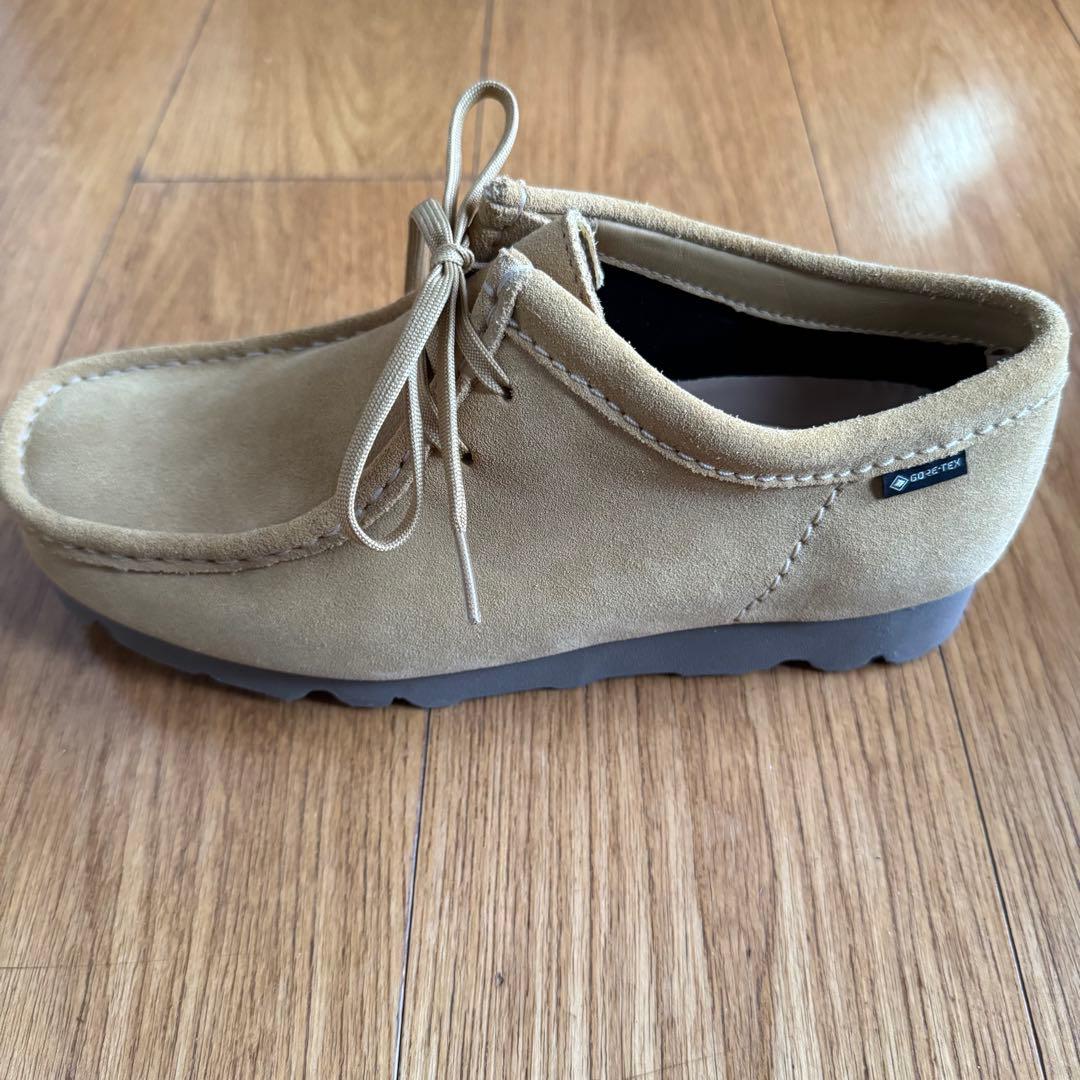 【最終値下げ】Clarks ワラビー GORE-TEX モカシン ベージュUK6