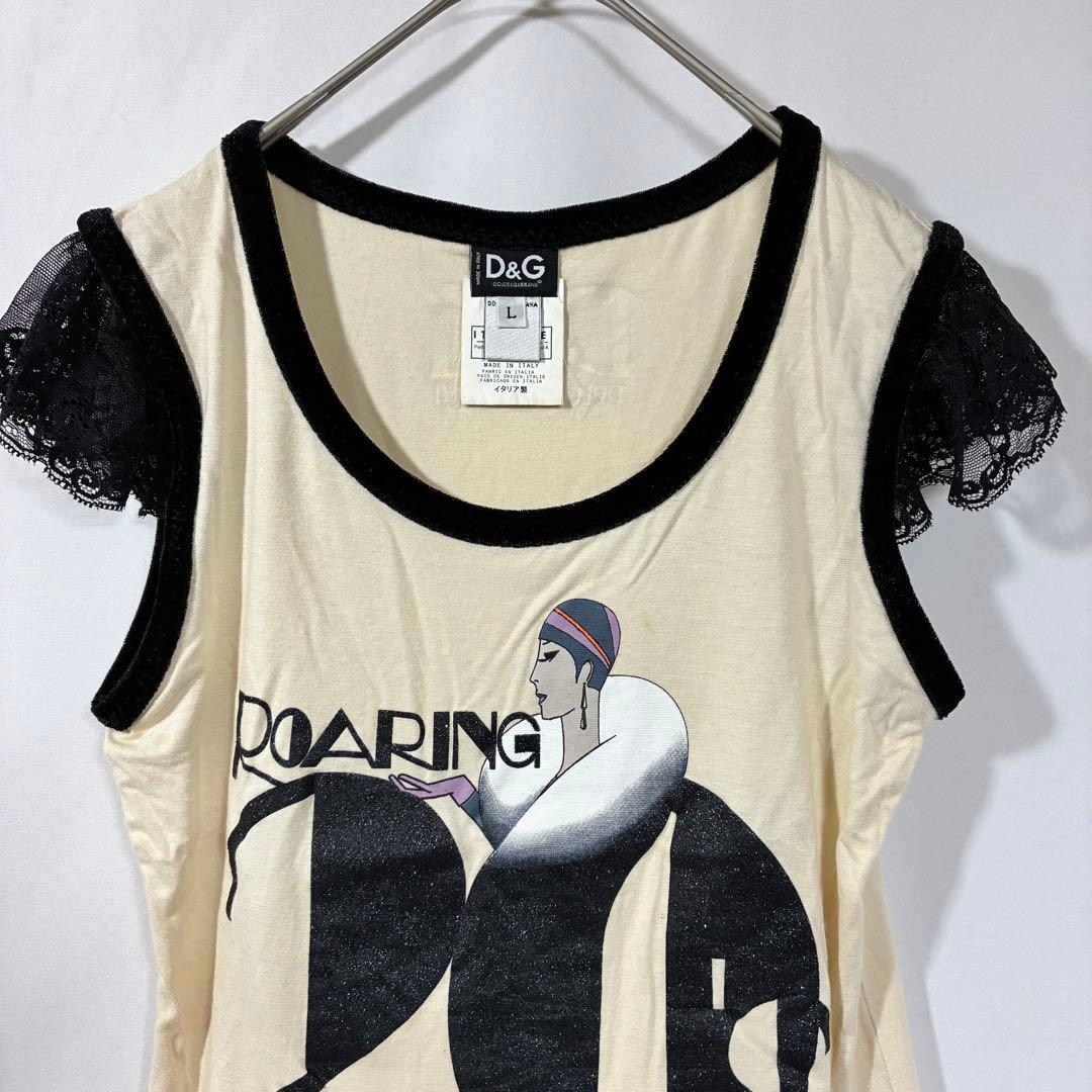 DOLCE&GABBANA ドルチェアンドガッバーナ タンクトップ プリント