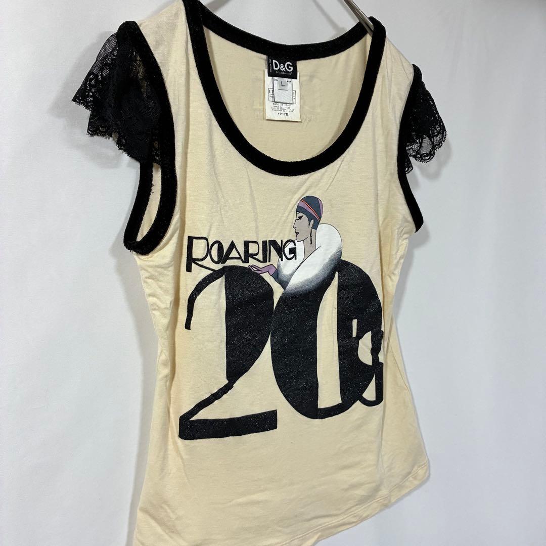 DOLCE&GABBANA ドルチェアンドガッバーナ タンクトップ プリント