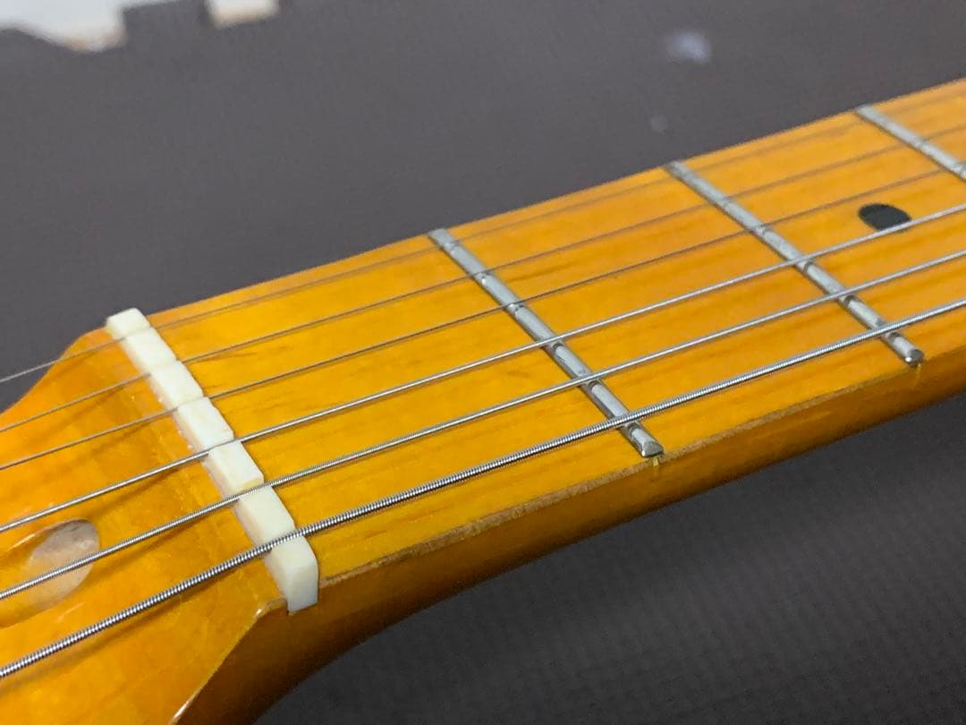 セルダー SELDER ストラト ストラトキャスター メイプル 杢目 青