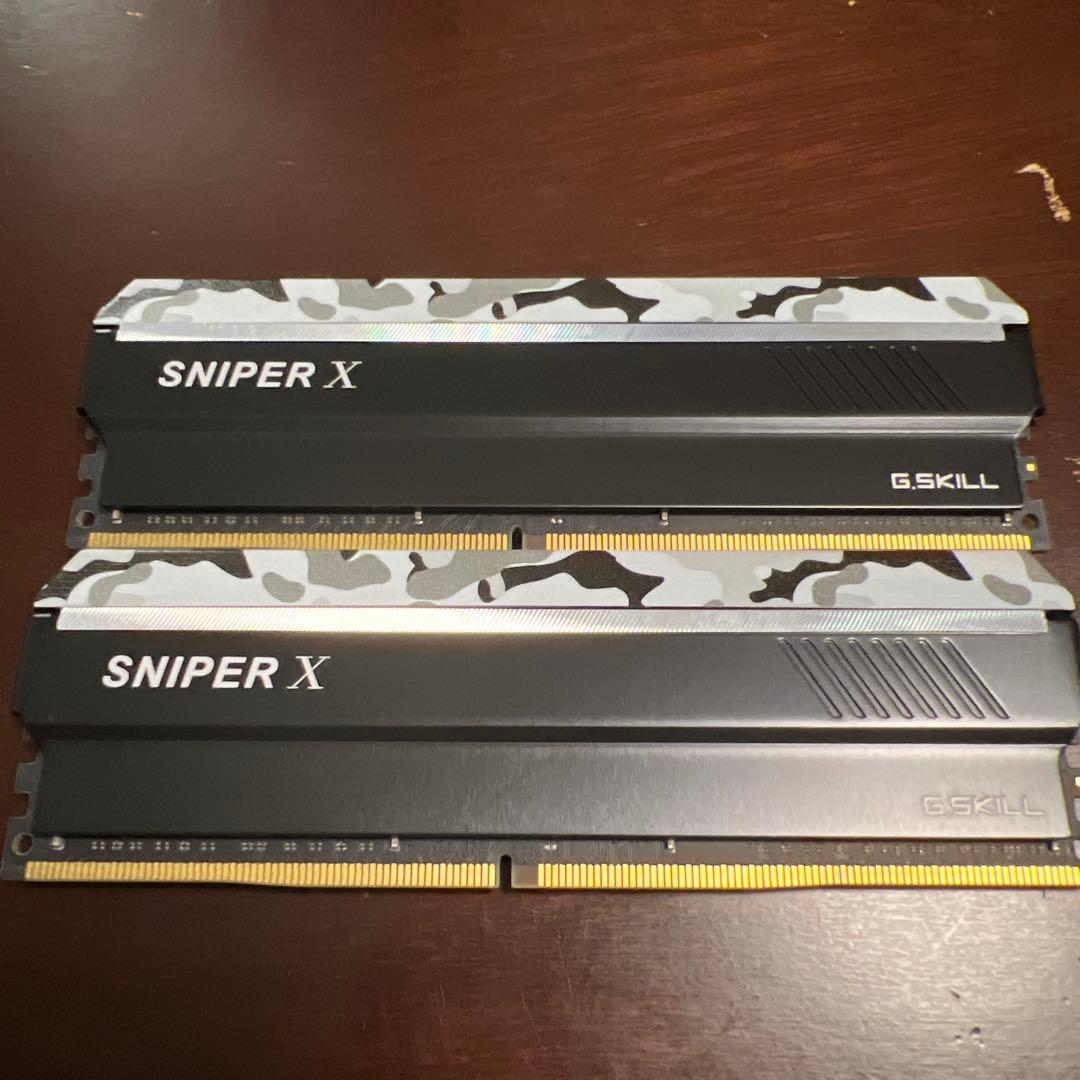W*D様 G.SKILL SNIPER X 32GB 3600MHz メモリー