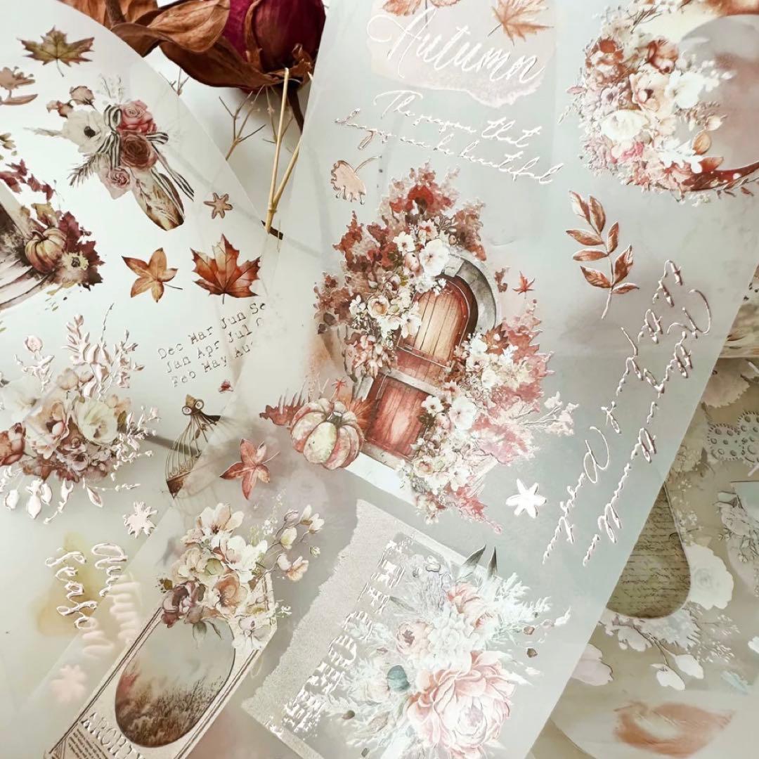 Journal pages 海外マスキングテープ　マステ 【1413】