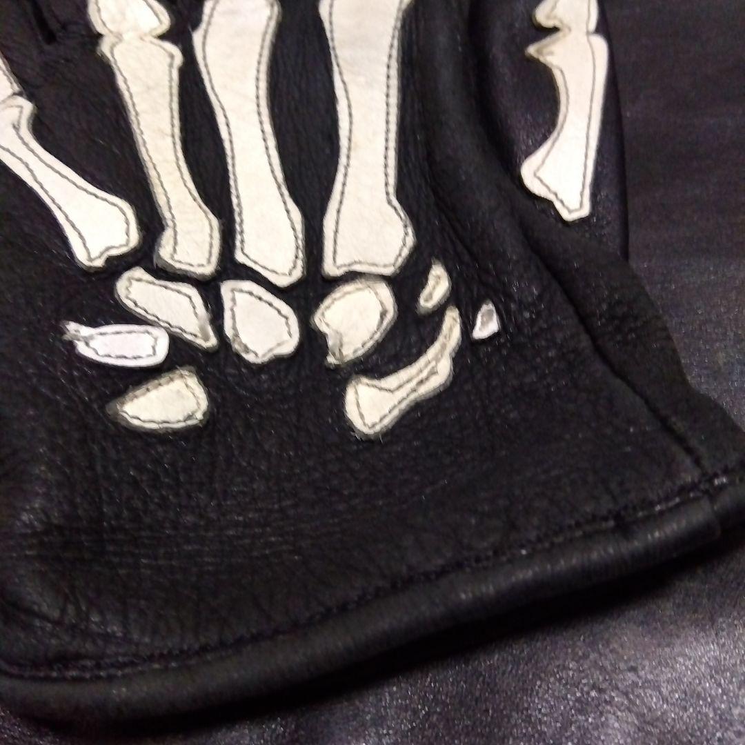 希少 バンソン VANSON レザーグローブ ローパー Roper S 骨
