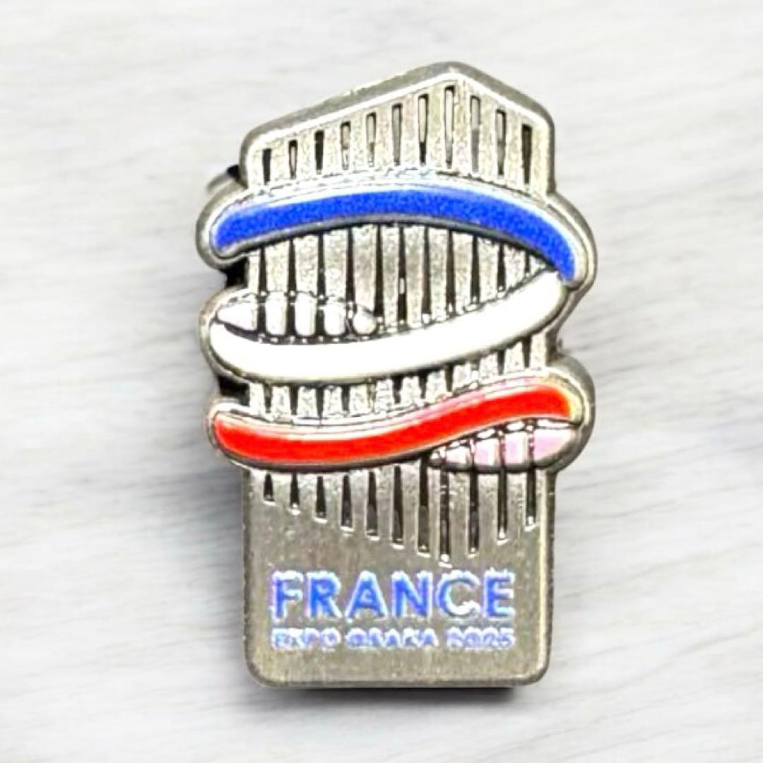 【非売品・関係者限定】大阪関西万博　フランス館　　スタッフ ピンバッジ