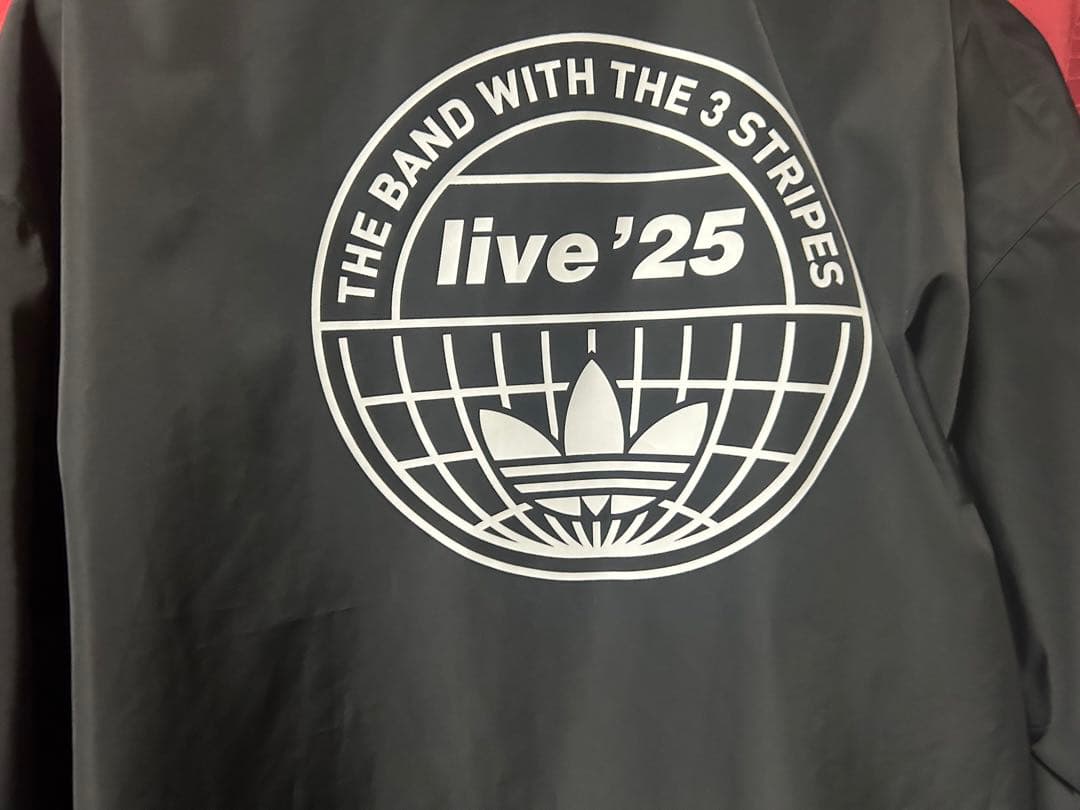 【完売品】﻿ adidas × oasis コーチジャケット　黒　XSサイズ