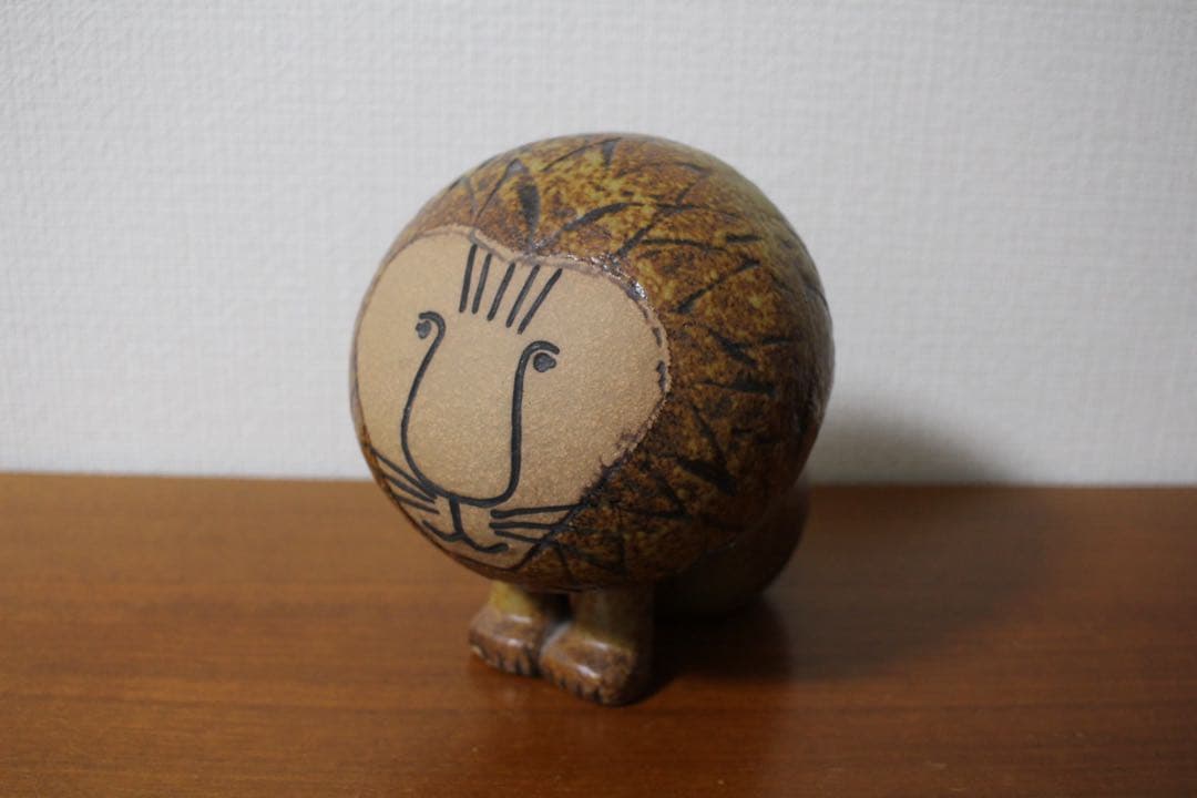 【希少・箱付き】リサラーソン ライオン Gustavsberg 北欧