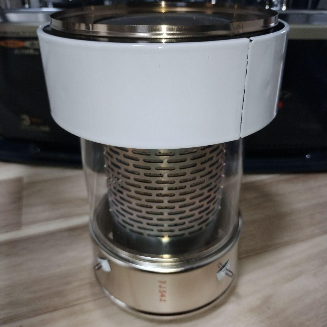 美品　3TRIPLE消臭　ストーブ メッシュカバー付　よごれま栓　電子点火　遠赤