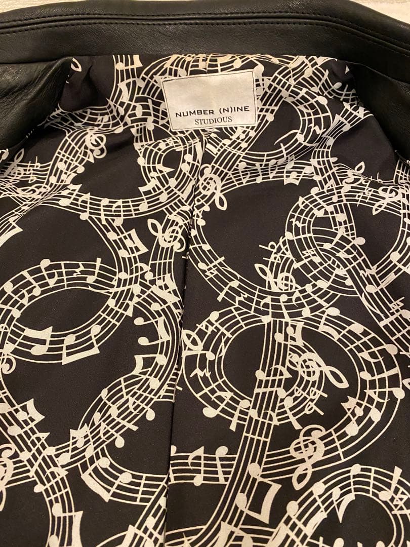 【サワムラ】NUMBER(N)INE × STUDIOUSダブルライダース