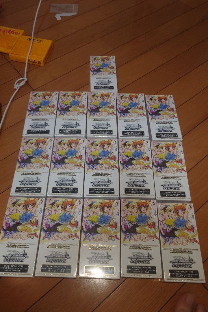 魔法少女リリカルなのは　20th ヴァイスシュバルツ　未開封　16box セット