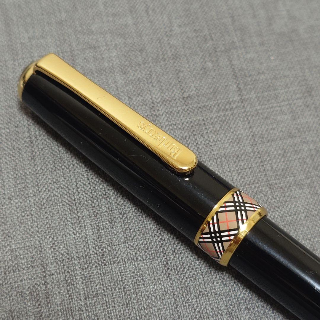バーバリー　万年筆　24KGP　エグゼクティブ