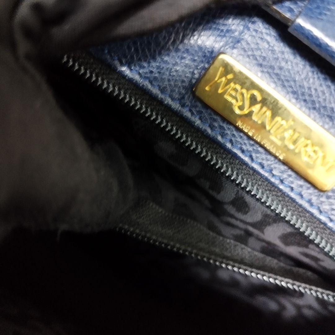 美品☆　イヴサンローラン　ショルダーバッグ　アラベスク　唐草模様　YSLロゴ