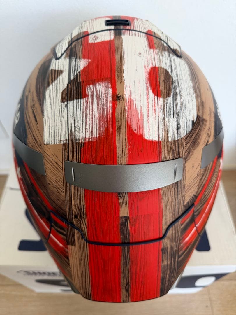 中古美品shoei x 14 MARQUEZ AMERICA Lサイズ