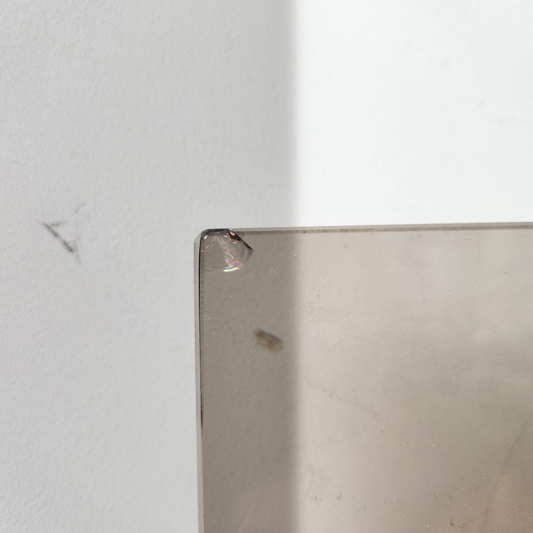 ヴィンテージ　コーヒーテーブル　ローズウッド x スモークガラス サイドテーブル