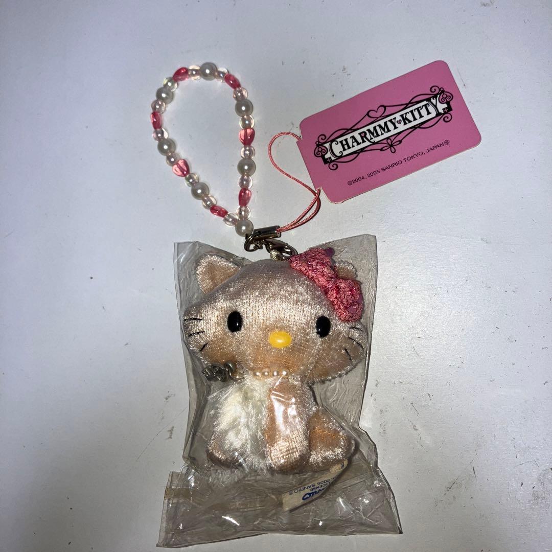 チャーミーキティ　マスコット　キーホルダー　ストラップ　新品　タグ付き