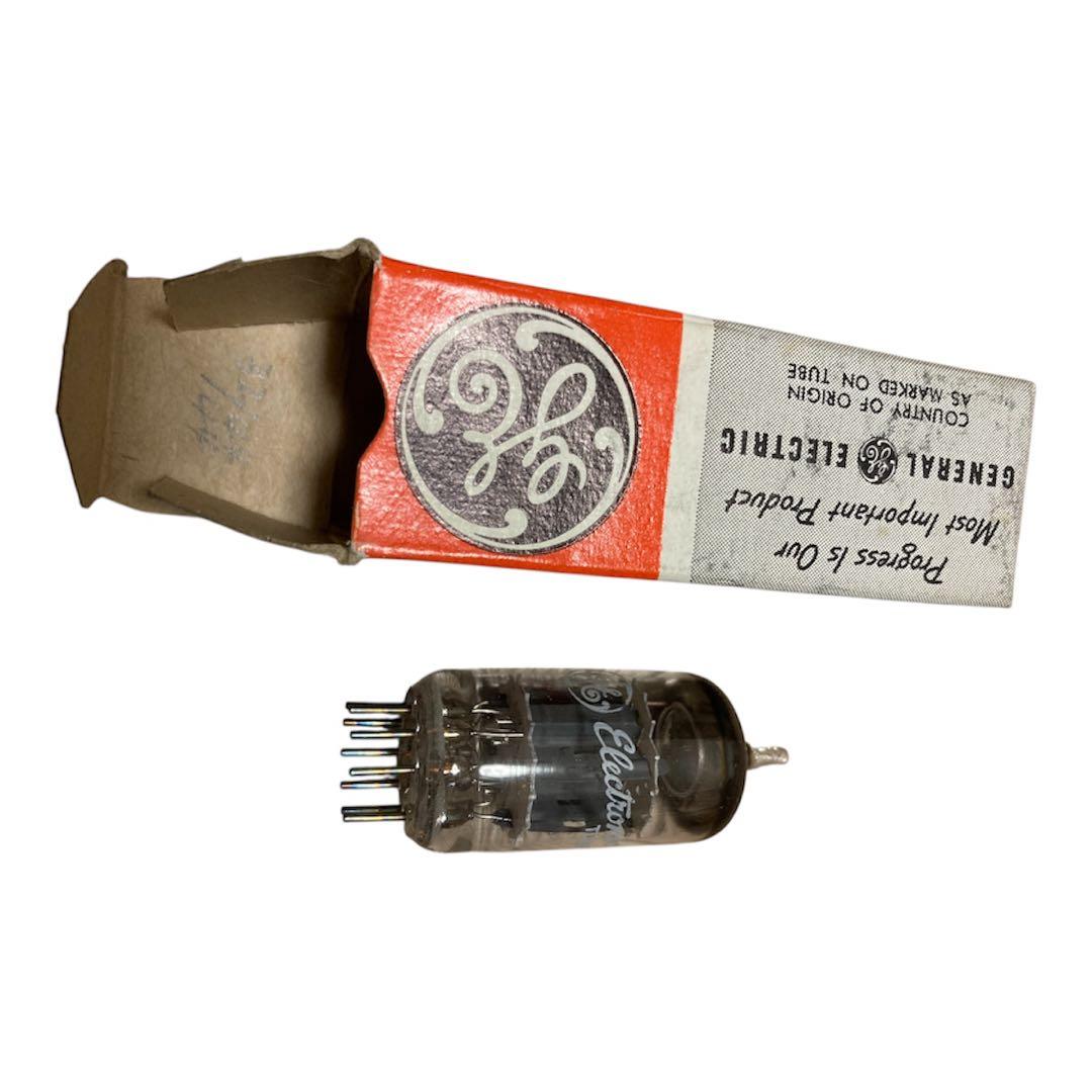 【希少・元箱付】GE製 真空管 6681 / 12AX7 2本セット（現状品）