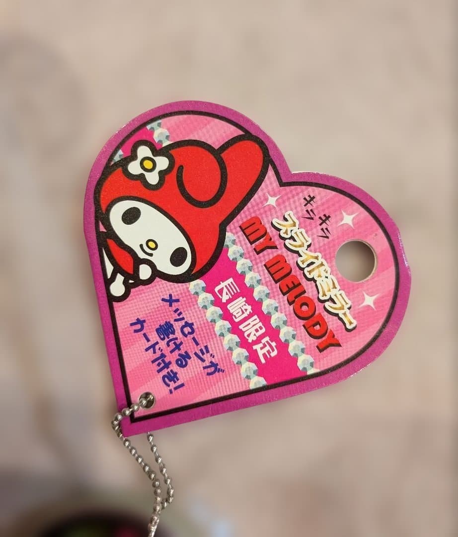 【新品】マイメロディ ステンドグラス スライドミラー　SANRIO　長崎限定