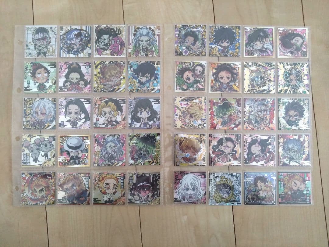 鬼滅の刃　ディフォルメシール1〜11コンプ他　刃マンコンプ　まとめ売り