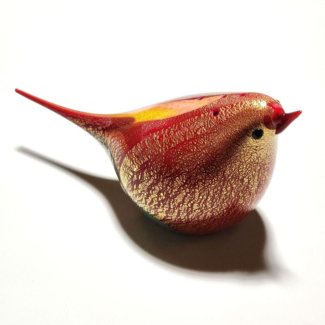 Murano ムラーノガラス 小鳥 塩入れ ベネチアンガラス 現地購入