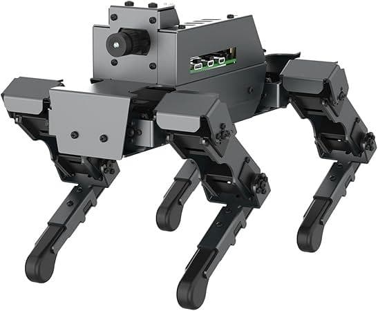 AIロボット犬 ラズベリーパイ5模生四足ロボット犬