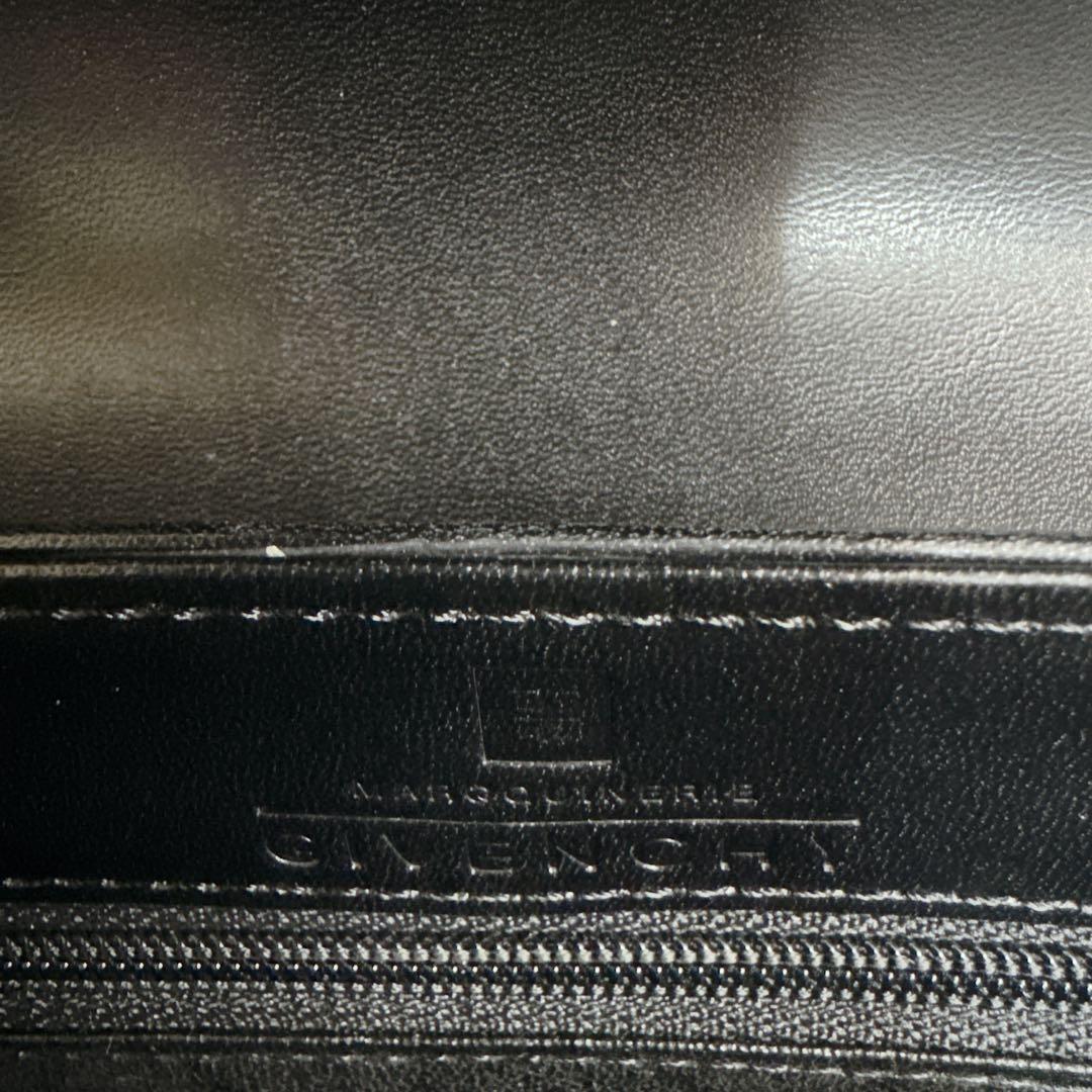 ✨美品✨GIVENCHY フォーマルバッグ 4Gロゴ 冠婚葬祭 レザー ブラック