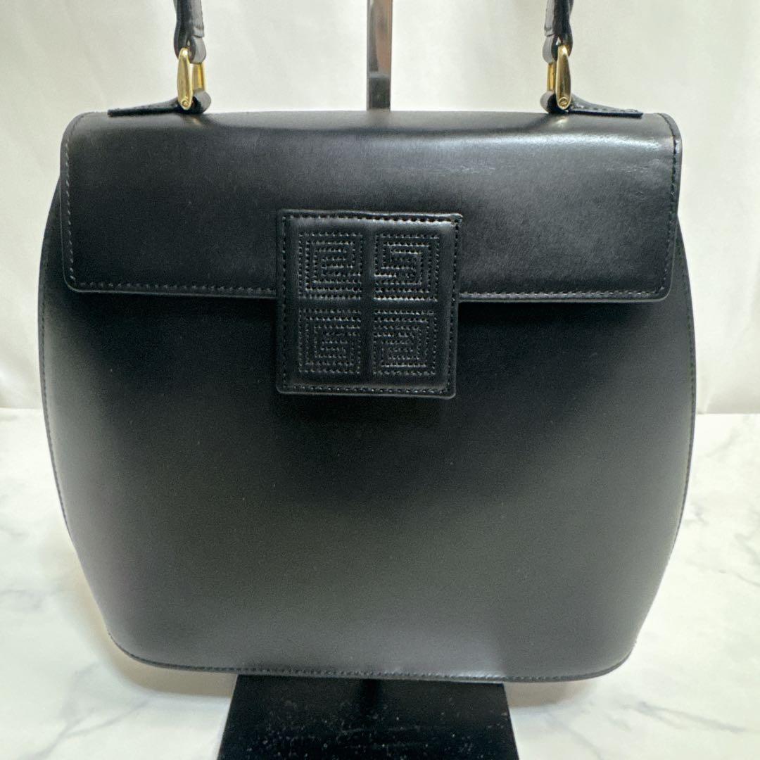 ✨美品✨GIVENCHY フォーマルバッグ 4Gロゴ 冠婚葬祭 レザー ブラック