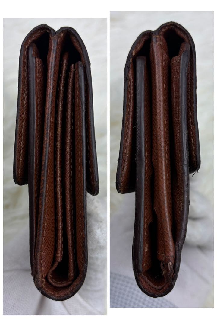 美品！ルイヴィトン モノグラム ポルトモネビエカルトクレディ Wホック財布