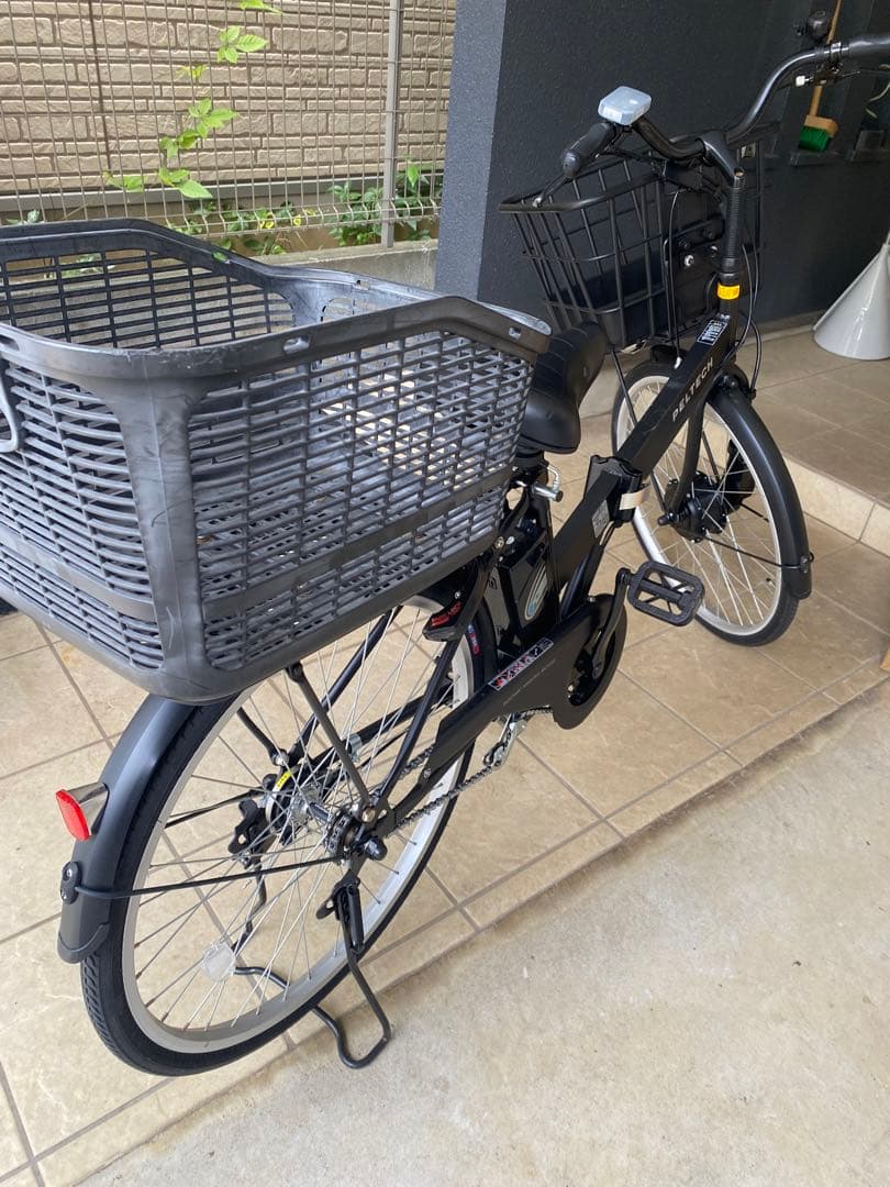 ペルテック電動アシスト自転車 ブラック