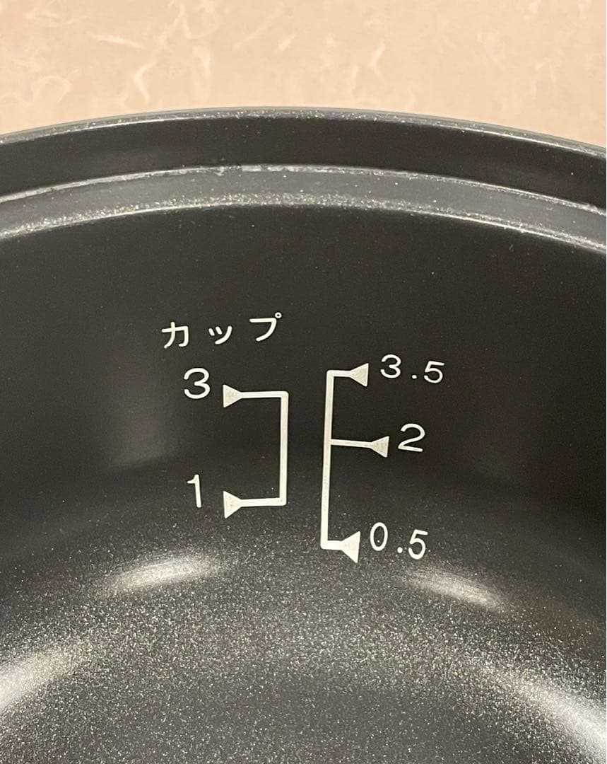 A581 新品近❗️3.5合都市ガス大阪ガスリンナイガス炊飯器保温なし３合