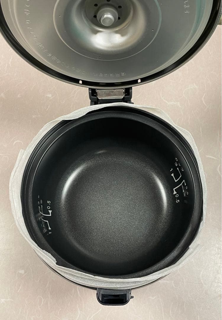 A581 新品近❗️3.5合都市ガス大阪ガスリンナイガス炊飯器保温なし３合