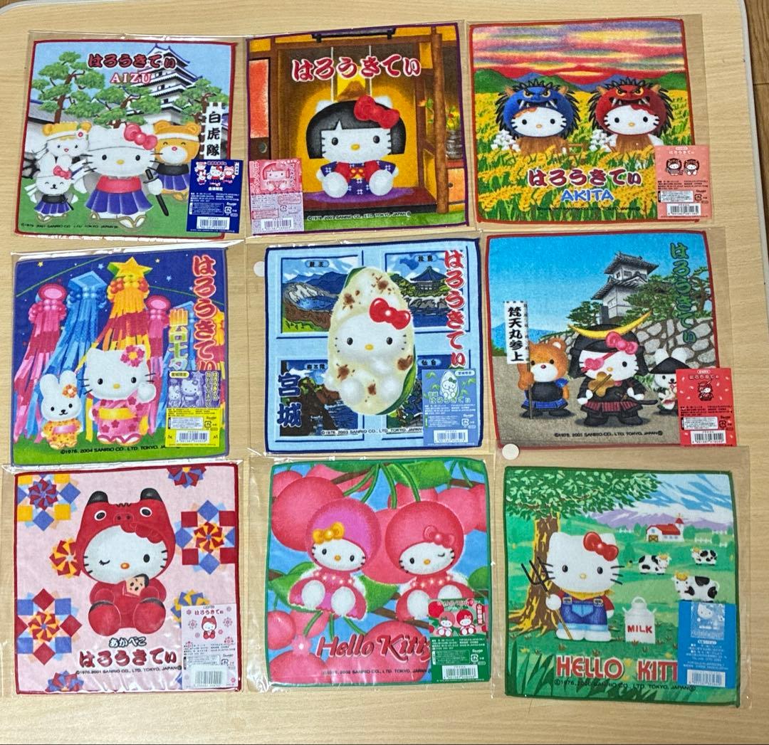 公*o様 ハローキティ　ご当地タオル127枚まとめ売り