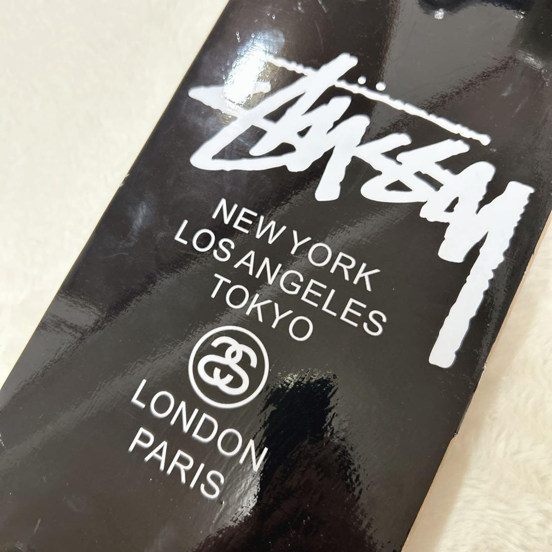 【入手困難】 STUSSY スケートボード　デッキ　スケボー　ブラック　完売品