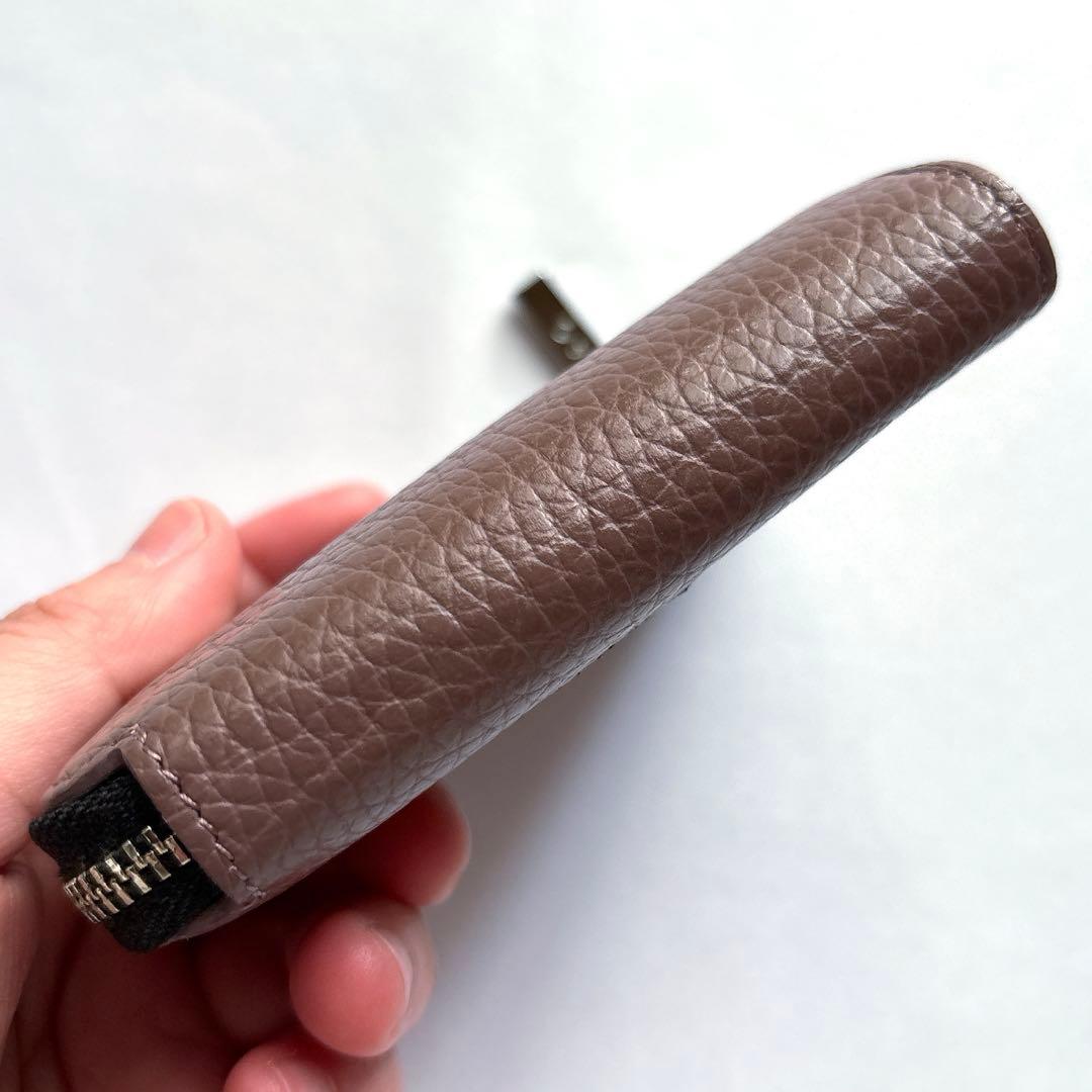 【美品】ATAO アタオ チェス ZOO レッサーパンダ 二つ折りミニ財布 牛革