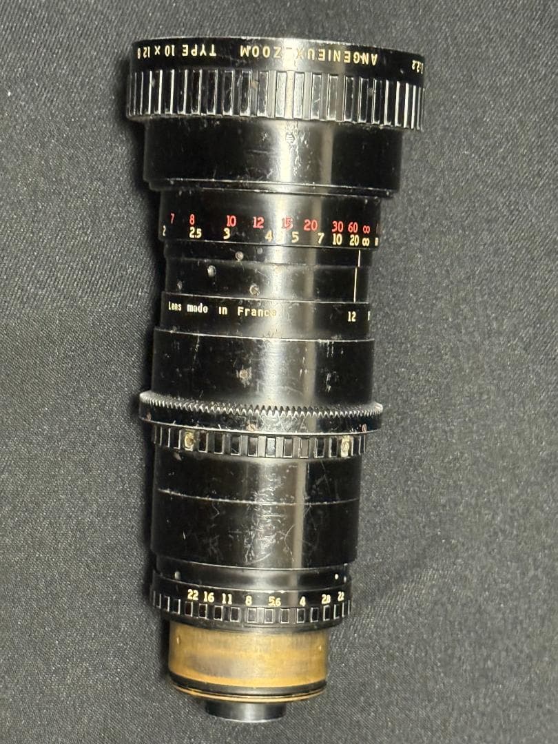 Angenieux ズームレンズ 12-120mm f/2.2